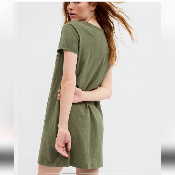 GAP Pocket T-Shirt Dress Black Size XL NWOT - Picture 4 of 9